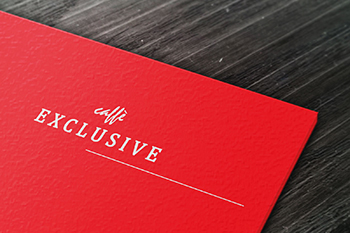 CAFFE EXCLUSIVE logo  grafika