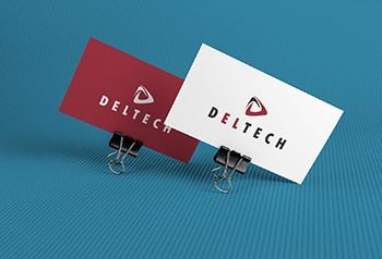 DELTECH a.s. logo manuál  grafika  web