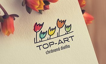 TOPART logo  grafika  print  web